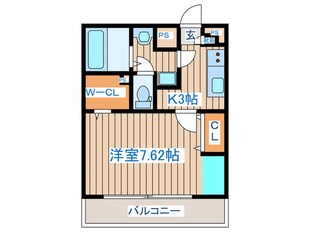 アルコバレーノ連坊の物件間取画像